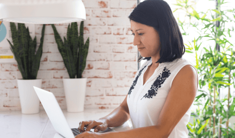 A customer benefiting from expert English to Spanish translation services in Atlanta for legal and business needs.