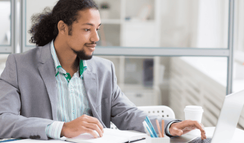 Client receiving tailored Atlanta translation services designed to meet specific project needs with top-quality accuracy.
