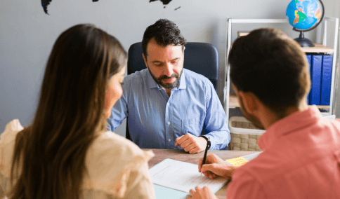 Translator explaining why Polish birth certificate translation is necessary for legal, immigration, and educational purposes.