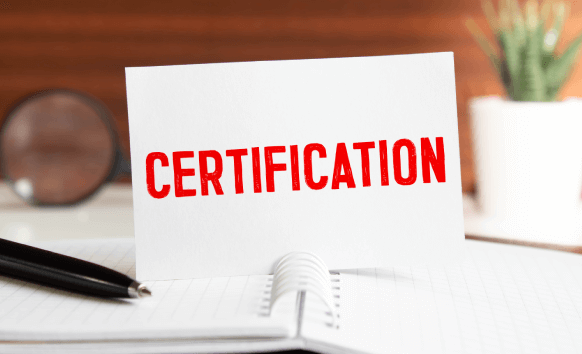 A certificate emerging from an envelope, representing certified and secure birth certificate translation services.